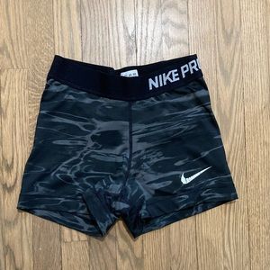 Nike Pro spandex shorts